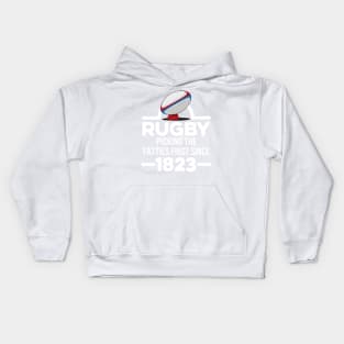 Funny Rugby Joke Rugby 1823 Kids Hoodie